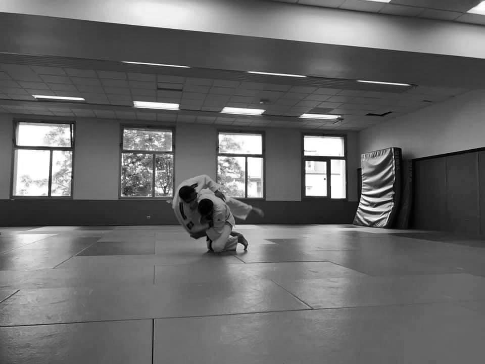 Me, doing Morote Seoi Nage